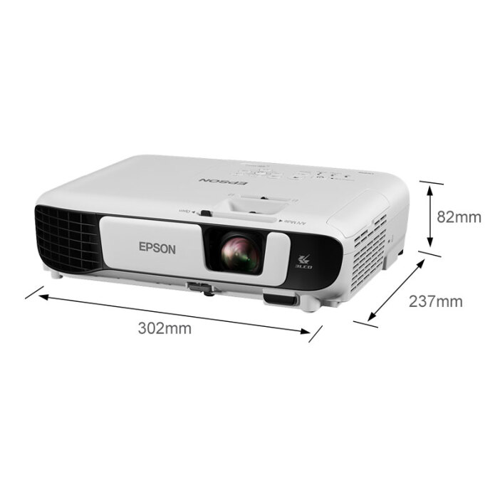 爱普生(EPSON)CB-W42 投影仪 投影机办公(高清宽屏 3600流明 支持左右梯形校正 无线投影)